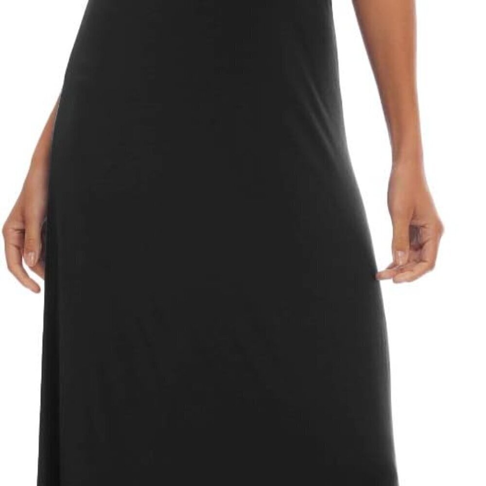 Women's Solid Sleeveless Maxi Dress Casual Beach Party Formal Wear